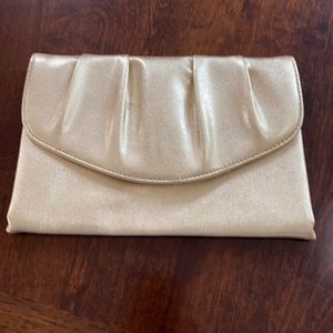 Simple gold clutch